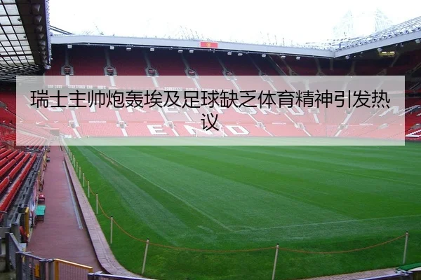瑞士主帅炮轰埃及足球缺乏体育精神引发热议